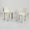 White Selene Chairs by Vico Magistretti for Artemide, 1970s, Set of 4 7