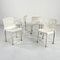 White Selene Chairs by Vico Magistretti for Artemide, 1970s, Set of 4 6