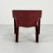 Burgundy Vicar Lounge Chair by Vico Magistretti for Artemide, 1970s 4