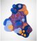 Autumn Cloud Wild Colourful Rug by Alfie Furry Friends, Image 1