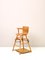 Vintage Scandinavian Wooden High Chair, 1960s 1