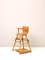 Vintage Scandinavian Wooden High Chair, 1960s, Image 1