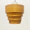 Vintage Scandinavian Pine Ceiling Lamp by Hans-Agne Jakobsson for Ellysett Markaryd, Sweden, 1960s 1