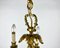 Vintage Gilt Bronze Chandelier, France 8