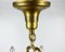 Vintage Gilt Bronze Chandelier, France, Image 9