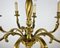 Vintage Gilt Bronze Chandelier, France, Image 5