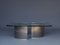 French Stainless Steel and Glass Coffee Table. 1970s, Image 17
