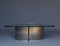French Stainless Steel and Glass Coffee Table. 1970s, Image 9