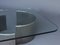 French Stainless Steel and Glass Coffee Table. 1970s, Image 11