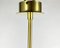 Vintage Ceiling Lamp on Long Gilt Brass Suspension from Honsel Leuchten, Germany 5