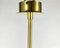 Vintage Ceiling Lamp on Long Gilt Brass Suspension from Honsel Leuchten, Germany, Image 5