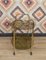 Gold and Glass Oval Bar Trolley, 1970s, Image 5