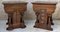 Antique French Carved Bedside Tables, 1900, Set of 2 16