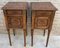French Louis XVI Style Bedside Tables in Walnut, 1920, Set of 2, Image 10
