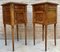 French Louis XVI Style Bedside Tables in Walnut, 1920, Set of 2 2