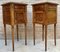 French Louis XVI Style Bedside Tables in Walnut, 1920, Set of 2, Image 2