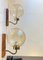 Danish Modern Soap Bubble Wall Sconces in Brass and Glass, Set of 2, 1960s, Set of 2 3
