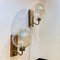 Danish Modern Soap Bubble Wall Sconces in Brass and Glass, Set of 2, 1960s, Set of 2 1