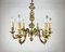 Lustre Vintage en Bronze de Style Empire 1