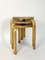 Vintage Stools by Alvar Aalto for Finmar, 1930s, Set of 3 7