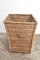 Large Vintage Rattan Basket, 1960s, Image 1