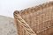 Large Vintage Rattan Basket, 1960s 2