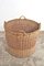 Large Vintage Rattan Basket, 1960s, Image 1