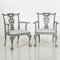 Chippendale 19th Century Armchairs, Set of 2 1