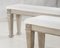 19th Century Danish Freestadning Long-Benches, Set of 2, Image 8