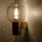 Brass and Glass Wall Light in style of Hans Agne Jakobsson, 1960s, Image 11