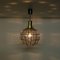 Circle Iron and Bubble Glass Chandelier, Limburg, Image 7