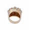 18 Karat Rose Gold Ring with Diamonds, Image 3