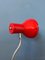 Lámpara de mesa flexible vintage en rojo, Imagen 8