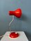 Lámpara de mesa flexible vintage en rojo, Imagen 6