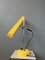 Lámpara de escritorio fluorescente intage amarilla, Imagen 1