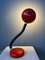 Vintage Spage Age Red Flexible Table Lamp 3