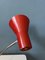 Lampe de Bureau Space Age Vintage Flexible Rouge 8