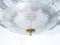 Lámpara de araña atribuida a Barovier & Toso, Murano, años 40, Imagen 8