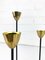 Vintage Scandinavian Candleholders in Brass and Metal by Gunnar Ander for Ystad Metall, 1950s, Image 3