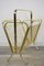 Vintage Brass Magazine Rack, 1970s, Image 10