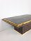 Brutalist Brass, Bronze and Stone Coffee Table, 1970s 9