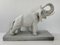 Elefante vintage de porcelana de Sevres, años 60, Imagen 3