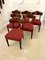 Antique Regency Mahogany Library Chairs by Gillows, 1830s, Set of 6, Image 3