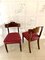 Antique Regency Mahogany Library Chairs by Gillows, 1830s, Set of 6 1