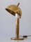 Lámpara de mesa Mid-Century moderna de latón de Gebrüder Cosack, Germany, años 60, Imagen 10