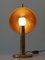 Lámpara de mesa Mid-Century moderna de latón de Gebrüder Cosack, Germany, años 60, Imagen 20