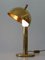Lámpara de mesa Mid-Century moderna de latón de Gebrüder Cosack, Germany, años 60, Imagen 11
