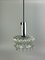 Mid-Century Space Age Hanging Lamp in Bubble Glass, 1970s, Image 7