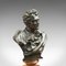 Small Austrian Bust of Lord Byron in Bronze, 1890s, Image 8