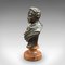 Small Austrian Bust of Lord Byron in Bronze, 1890s, Image 6